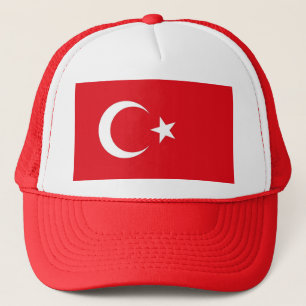 Casquette avec le drapeau de la Turquie