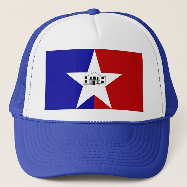 Casquette avec le drapeau de San Antonio, Texas, É (Devant)