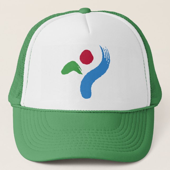 Casquette avec le drapeau de Séoul, Corée du Sud (Devant)