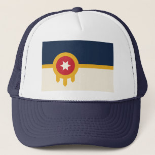 Casquette avec le drapeau de Tulsa, Oklahoma