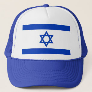 Casquette avec le drapeau d'Israël