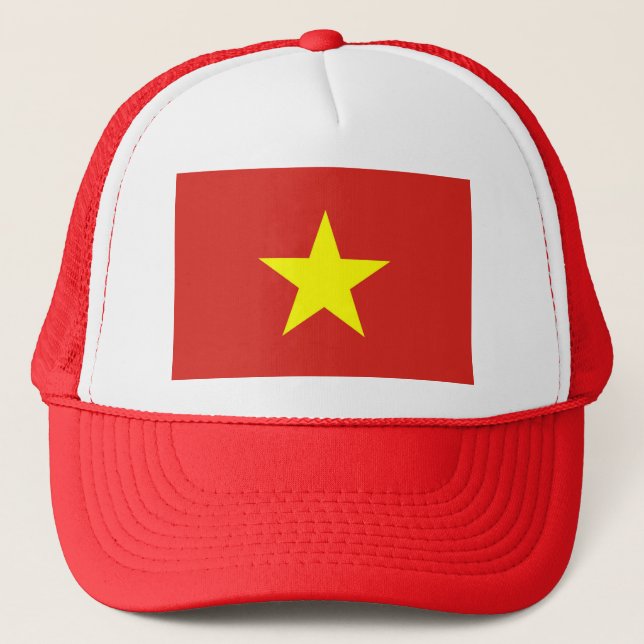 Casquette avec le drapeau du Vietnam (Devant)