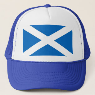 Casquette avec le drapeau écossais