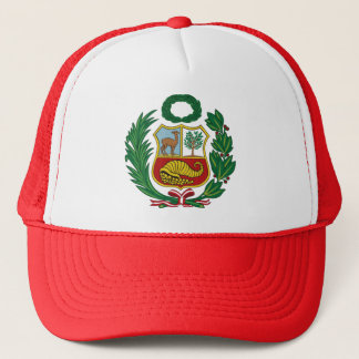 casquette avec l'escudo classique du Pérou