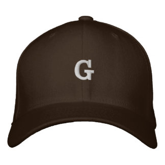 casquette avec lettre G