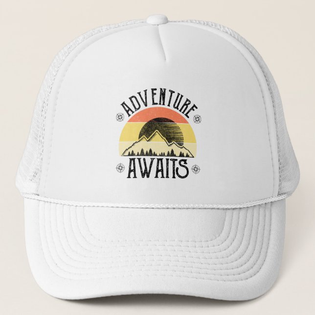 Casquette Aventure Attend (Devant)