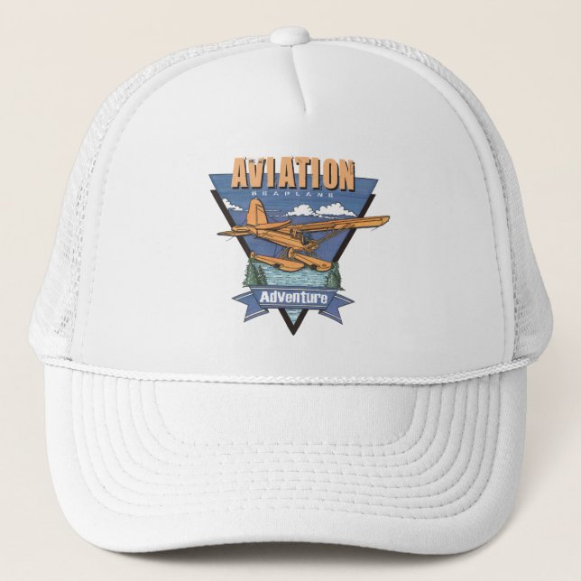 Casquette Aventure hydravion (Devant)