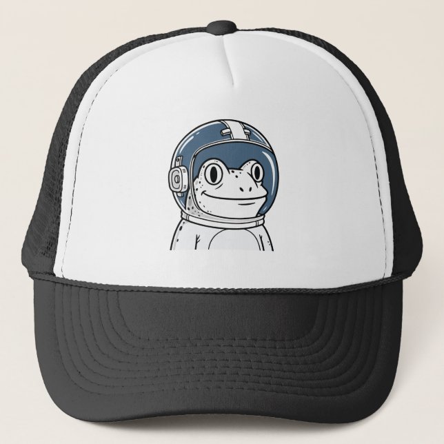 Casquette Aventure spatiale de la grenouille astronaute mign (Devant)