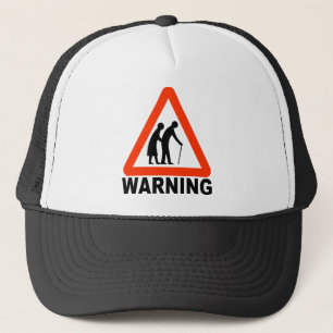 Casquette Avertissement - croisement plus âgé