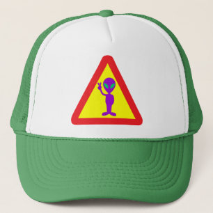 Casquette Avertissement de l'Alien