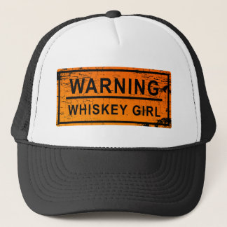 Casquette Avertissement - fille de whiskey