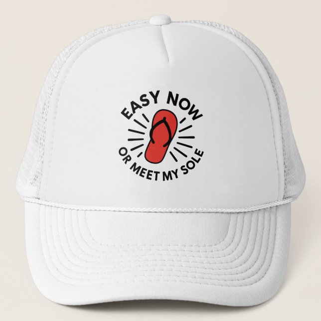 Casquette Avertissement Humoristique à l'Ancienne (Devant)