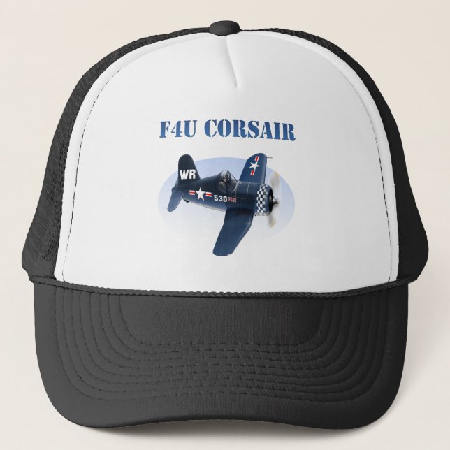 Casquette Avion #530 de corsaire de F4U (Devant)