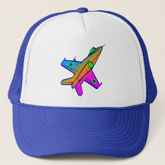 Casquette Avion de chasse à réaction rétro Corey Tiger 80s