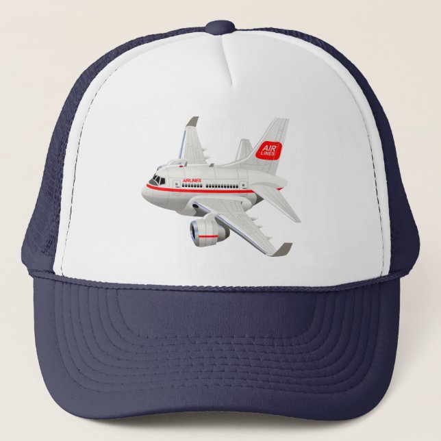Casquette Avion de dessin (Devant)