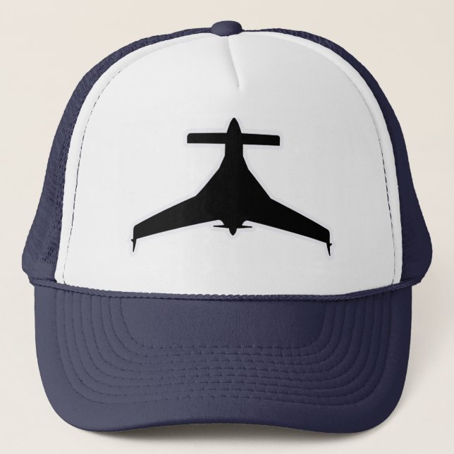 Casquette Avion expérimental Long Ez (Devant)
