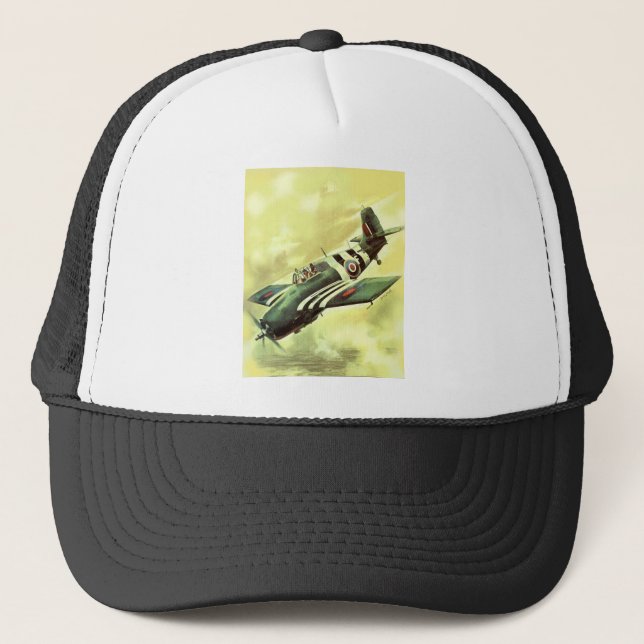 Casquette Avion vintage (Devant)