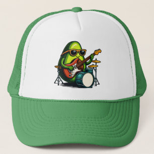 Casquette Avocado Guitariste Cool Fruit Band