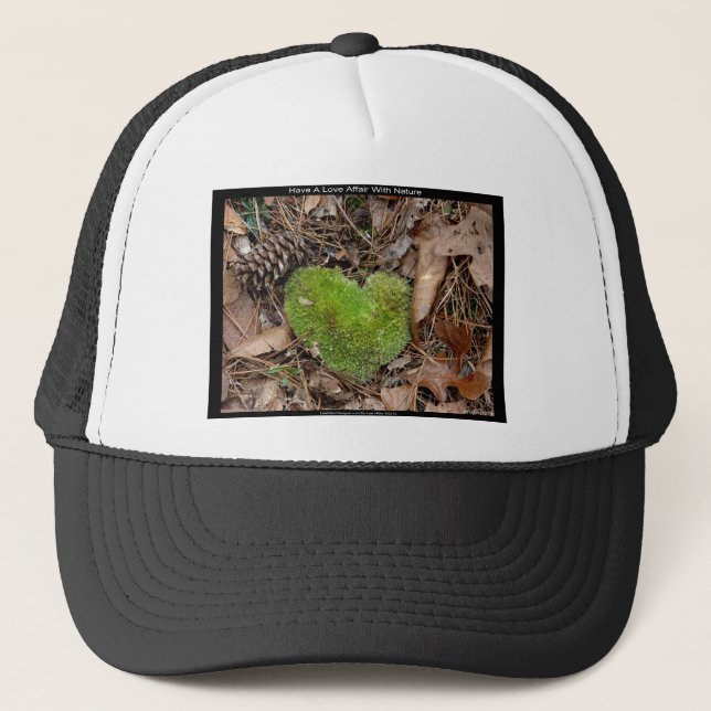 Casquette Avoir une relation d'amour avec la nature Dons de  (Devant)