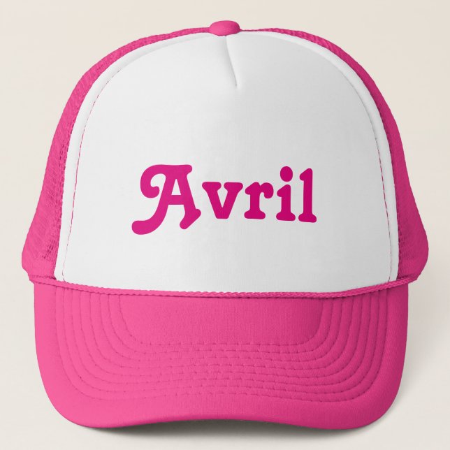 Casquette Avril (Devant)