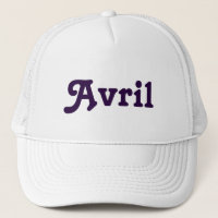 Casquette Avril