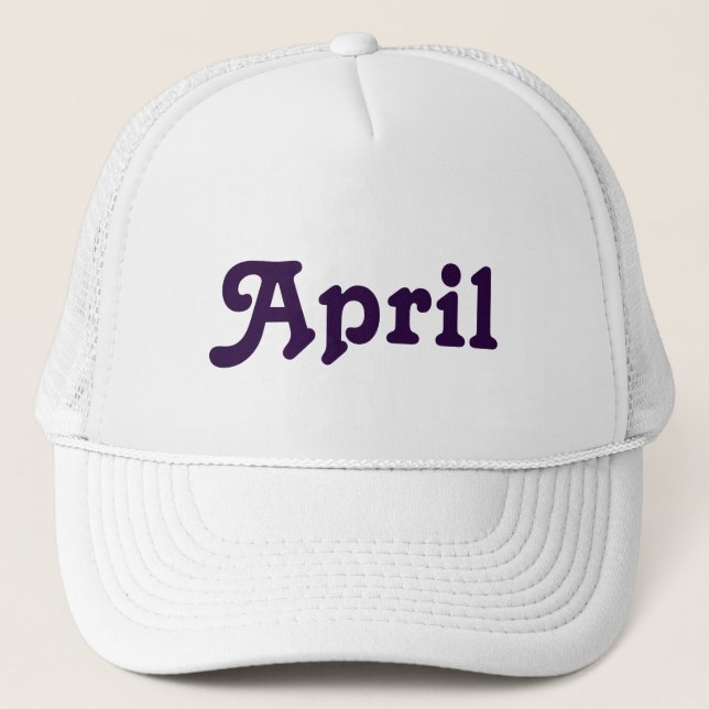 Casquette avril (Devant)