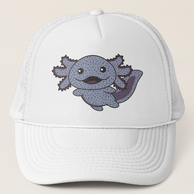 Casquette Axolotl Divers Types D'Axolotls Animaux Doux Tr (Devant)