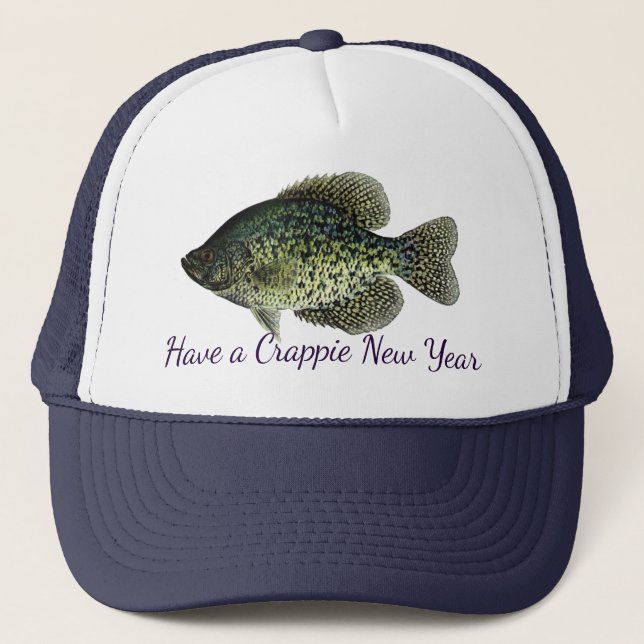Casquette "Ayez une nouvelle année de crapet" comporter le (Devant)