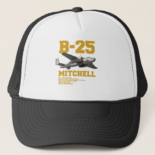 Casquette B-25 Mitchell | WW2 Plane (Devant)