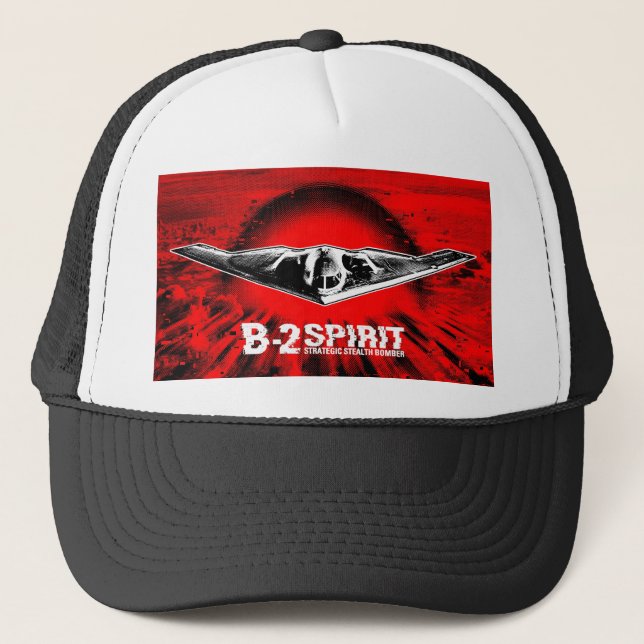 Casquette B-2 Chapeau de camionneur Spirit Trucker Chapeau (Devant)