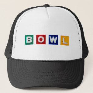 Casquette B O W L Letters