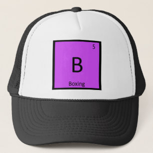 Casquette B - Symboles du tableau périodique de la chimie sp