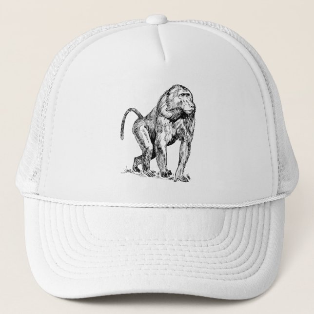 Casquette Babouins (Devant)