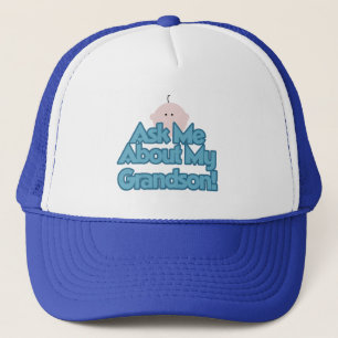 Casquette Baby Boy Demandez à propos de My Grandson Tshirts