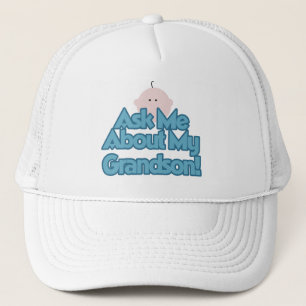 Casquette Baby Boy Demandez à propos de My Grandson Tshirts