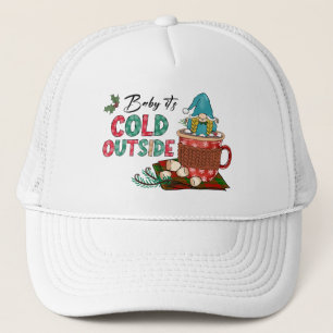 Casquette Baby It's Cold Outside Christmas Gnome