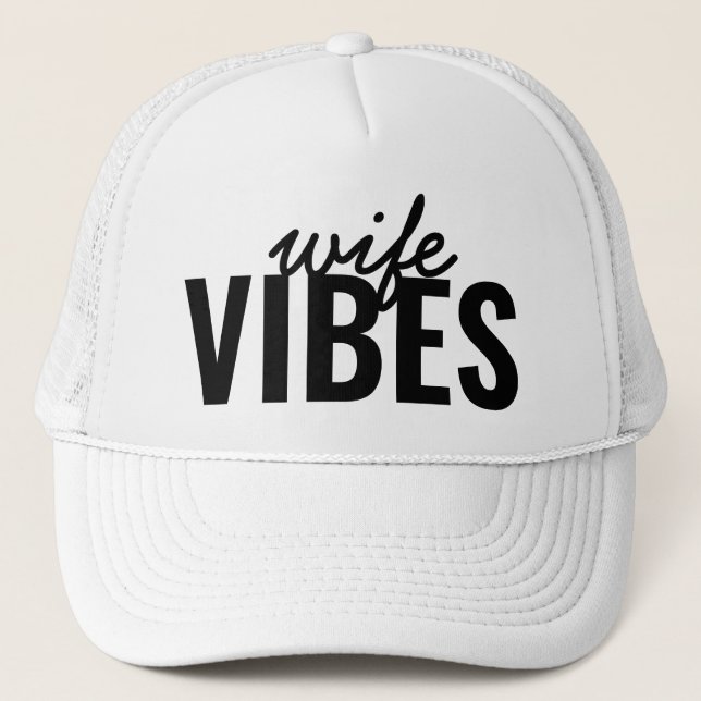 Casquette Bachelorette de chapeau de voiture Vibes de femme (Devant)