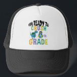 Casquette Back to School I'm Ready To Crush 8e Grade Dino<br><div class="desc">Retour à l'école Je suis prêt à écraser 8e année Dino 8e,  grade,  cadeau,  idées,  retour à l'école,  2021,  premier jour de l'école,  idée cadeau,  8e,  niveleuse,  élève,  huitième,  grade,  dinosaure,  école,  enseignant,  grade,  8e année enseignant,  enseignement,  équipe de 8e année,  enfants,  cadeaux</div>