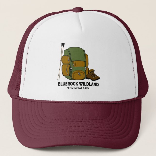 Casquette Backpack du parc provincial Bluerock Wildland (Devant)