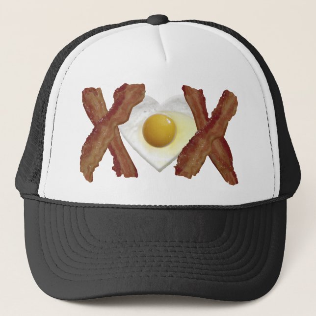 Casquette Bacon X O X LOVE (Devant)