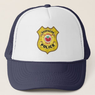 Casquette Badge de police de Gazpacho