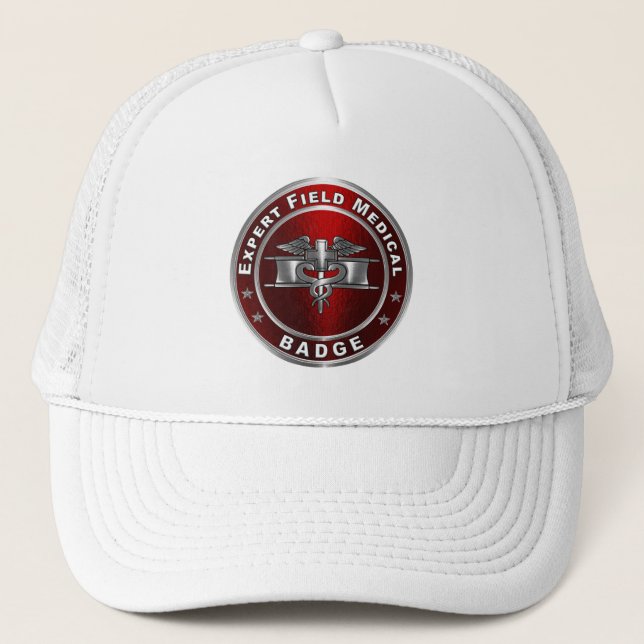 Casquette Badge médical de terrain d'expert EFMB (Devant)