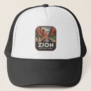 Casquette Badge Rétro du Parc National de Zion