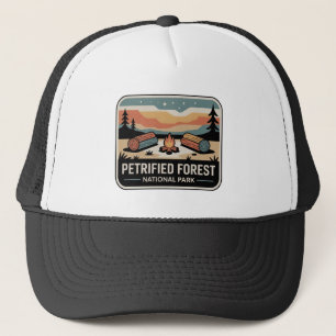 Casquette Badge vintage du Parc national de la forêt pétrifi