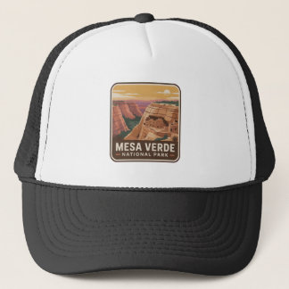 Casquette Badge Vintage du Parc National de Mesa Verde