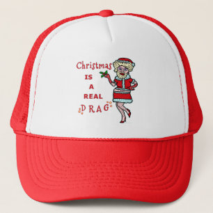 Casquette Bah Humbug Père Noël à Drag
