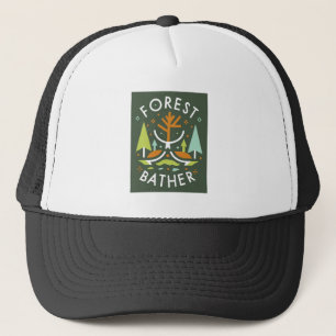 Casquette Baigneuse de forêt cubiste