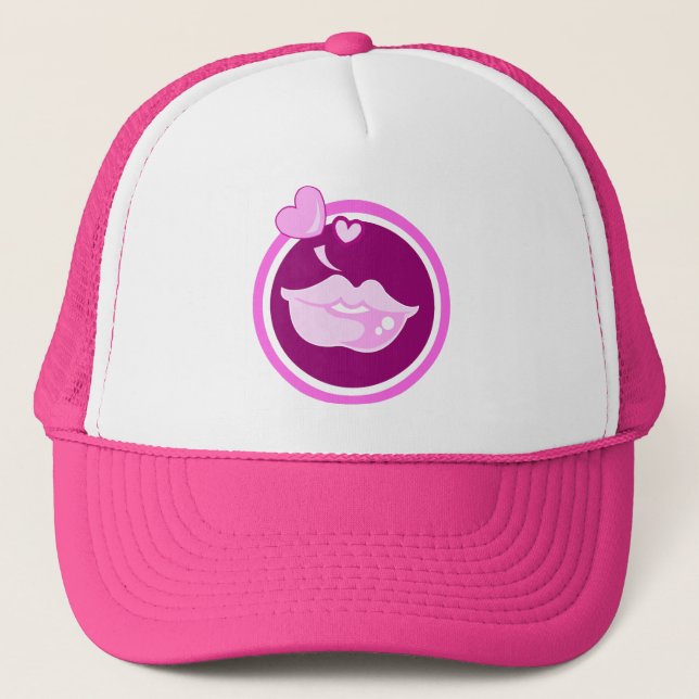 Casquette Baisers du coeur n (Devant)