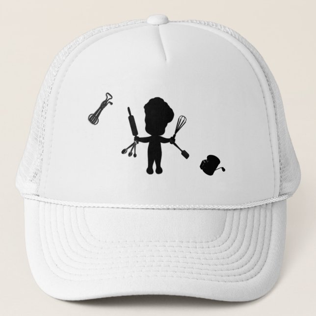Casquette Baker Juggles His Utensils (Devant)
