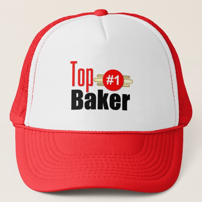 Casquette Baker supérieur (Devant)